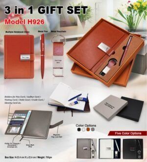 3 In 1 Gift Set with Keychain