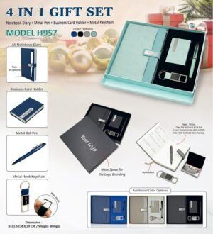 4 In 1 Gift Set with Bottle