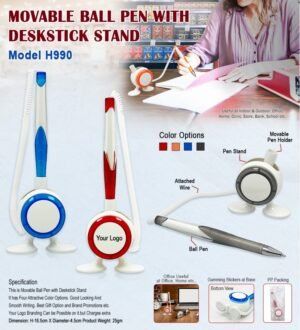 Movable Ball Pen With Spring Wire