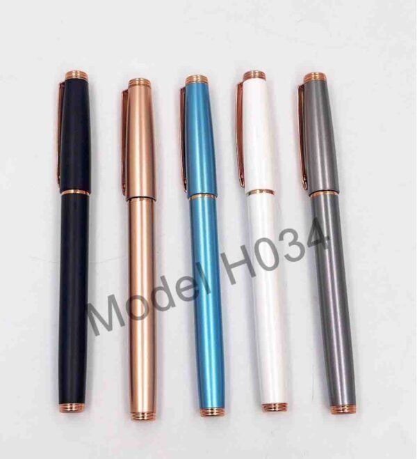 Metal Clip Plastic Ball Pen - Image 3