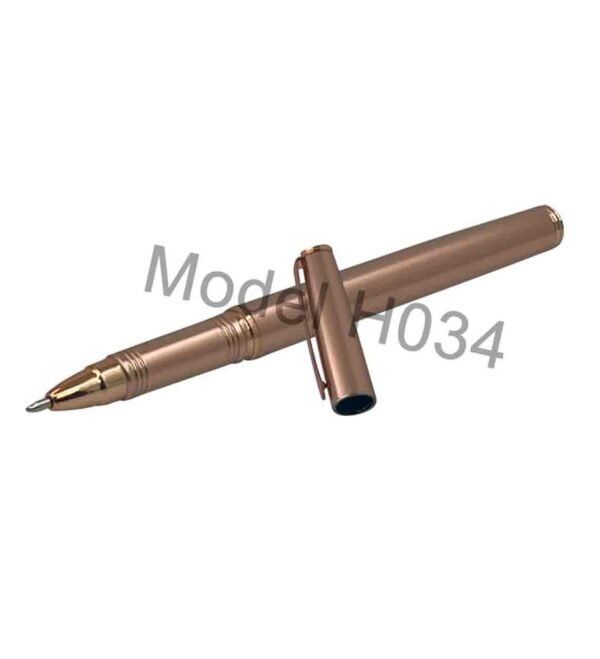 Metal Clip Plastic Ball Pen - Image 2