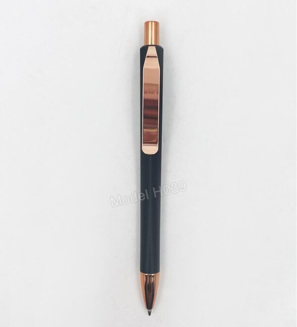 Metal Clip Plastic Pen - Image 3