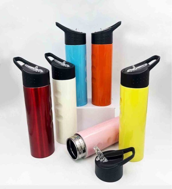 Sports Steel Sipper Bottle - Image 2