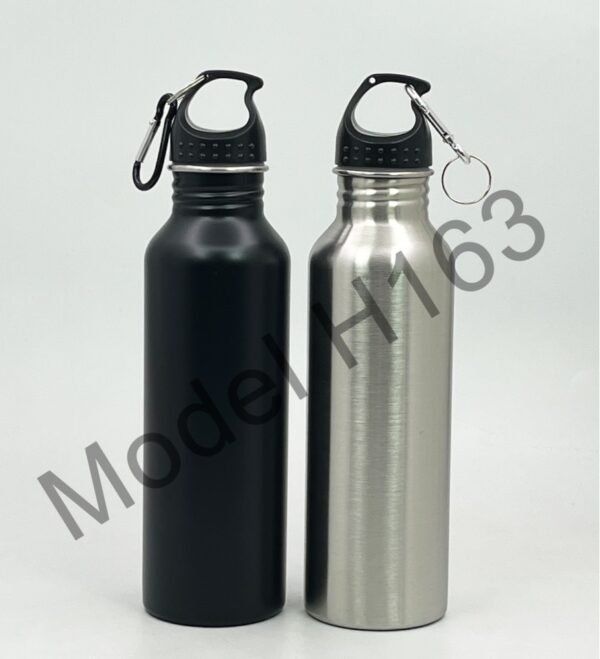 Steel Water Bottle With Hook - Image 4