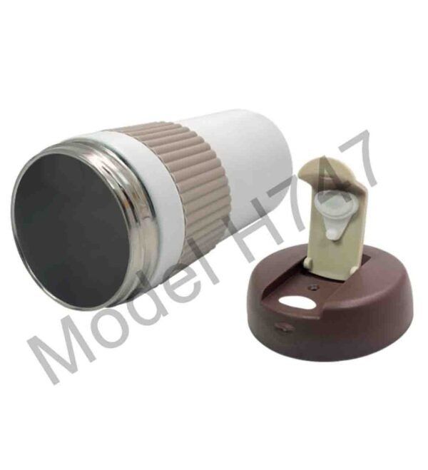 Travel Vacuum Mug with Rubber Grip - Image 3