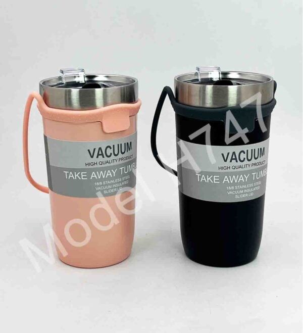 Steel Vacuum Mug With Handle - Image 3