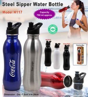 Steel Sipper Water Bottle