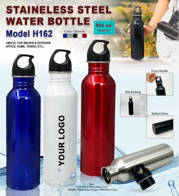 Steel Water Bottle 900 ml