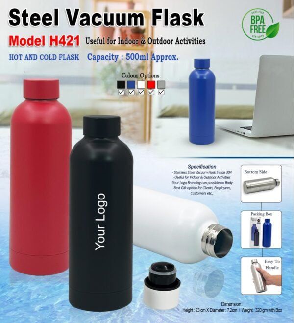 Steel Vacuum Flask