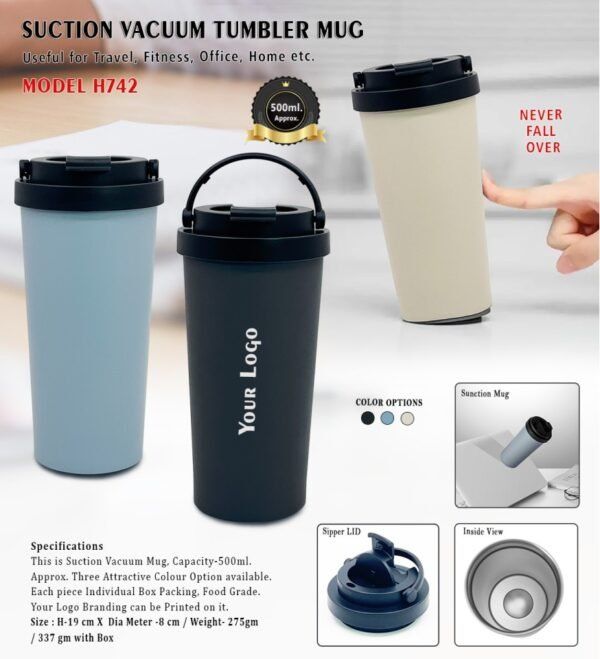 Suction Vacuum Mug