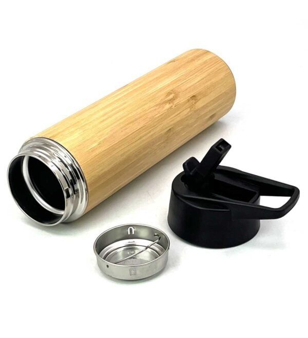 Wooden Sports Sipper Vacuum Flask - Image 4