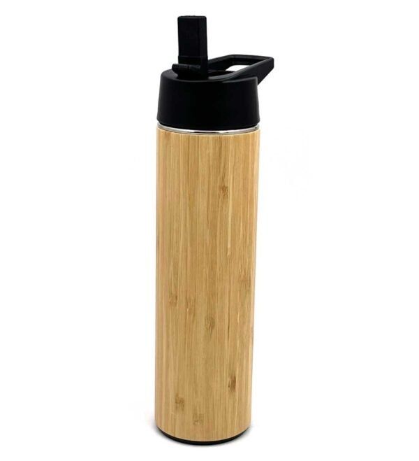 Wooden Sports Sipper Vacuum Flask - Image 2