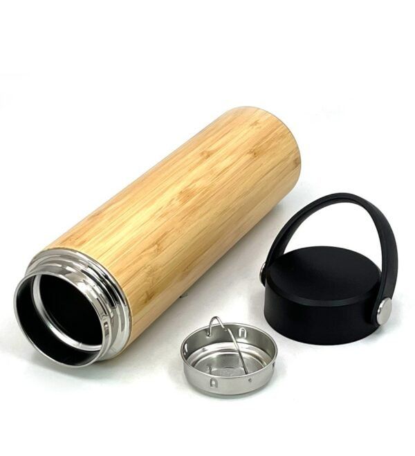 Wooden Flask With Handle - Image 2