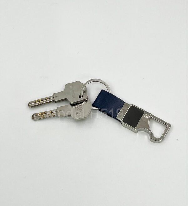Metal Hook Keychain With Opener - Image 4