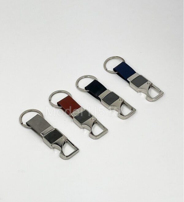 Metal Hook Keychain With Opener - Image 3