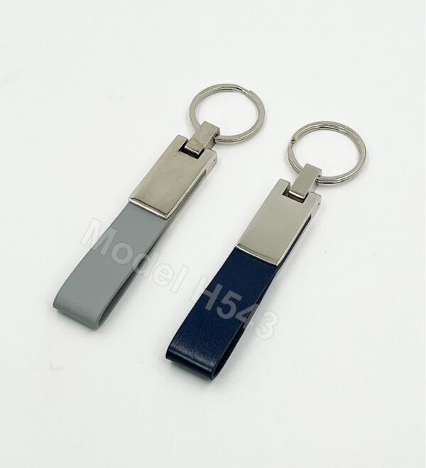 Metal Keychain With Loop - Image 3