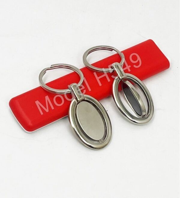 Rotating Metal Keychain - Image 3