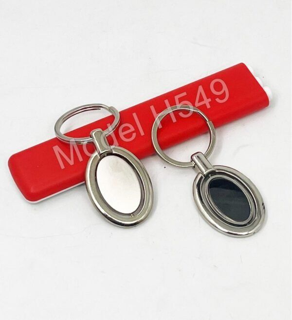 Rotating Metal Keychain - Image 2
