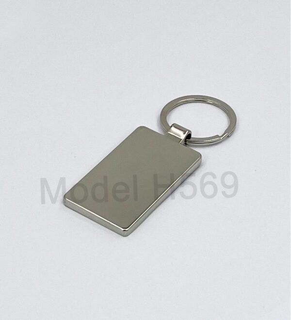 Wooden Metal Keychain - Image 3