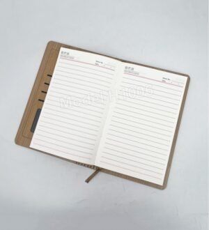 Wooden Cover Notebook Diary