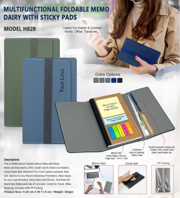 Multiple functional Memo Diary