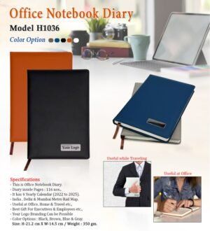 Office Notebook Diary