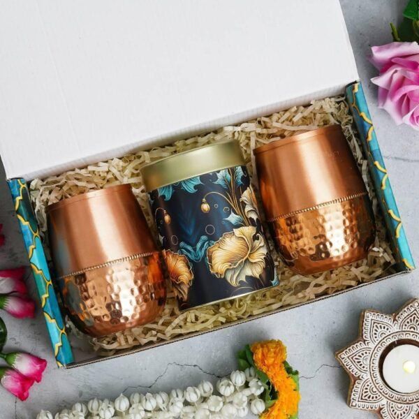 2 Copper glass
