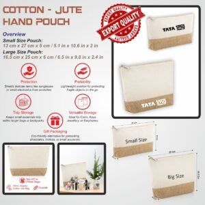 Cotton – Jute Hand Pouches