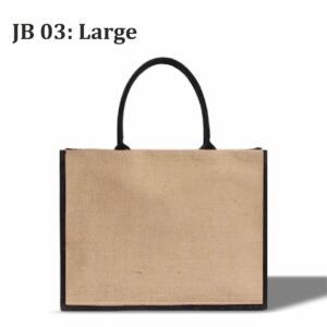 Black & Natural Jute Bags