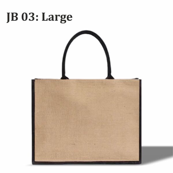 Black & Natural Jute Bags