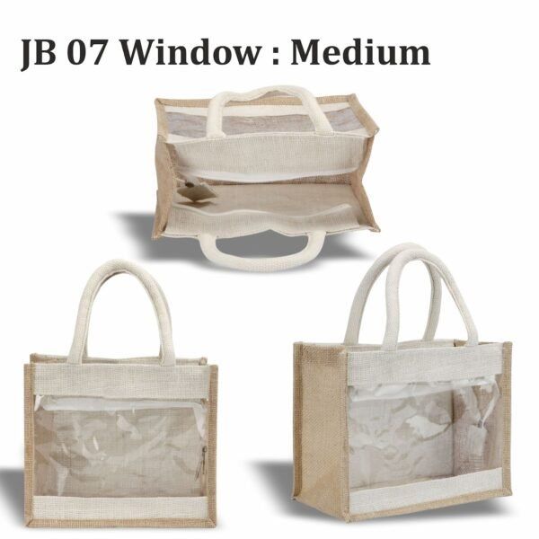 Black & Natural Jute Bags