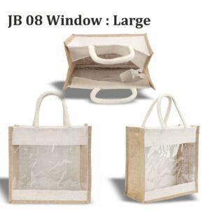 Black & Natural Jute Bags