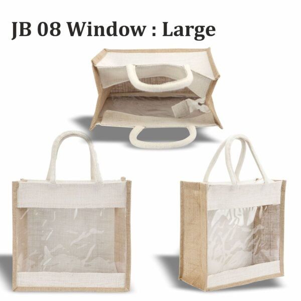 Black & Natural Jute Bags