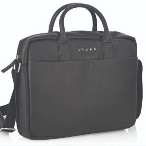 JILOZ PRIME BRIEFCASE- BLACK (WITH TROLLEY STRAP)