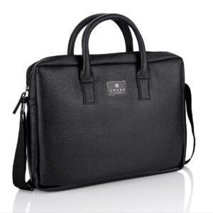 ASGARD 14 SLIM BRIEFCASE- BLACK