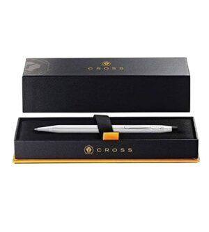 Cross Classic Century 3502 Ball Point Pen-Silver with Box