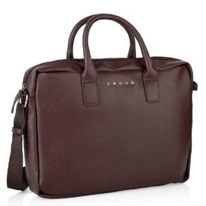 HIGH VOLT 14 BRIEFCASE- Brown