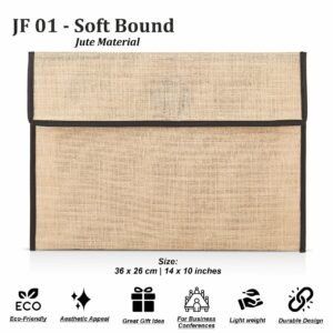 Jute Office/Conference Folders