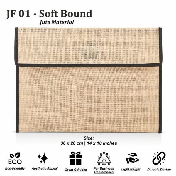 Jute Office/Conference Folders
