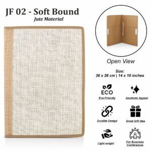 Jute Office/Conference Folders