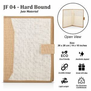 Jute Office/Conference Folders