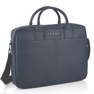 JILOZ PRIME BRIEFCASE BLUE (WITH TROLLEY STRAP)