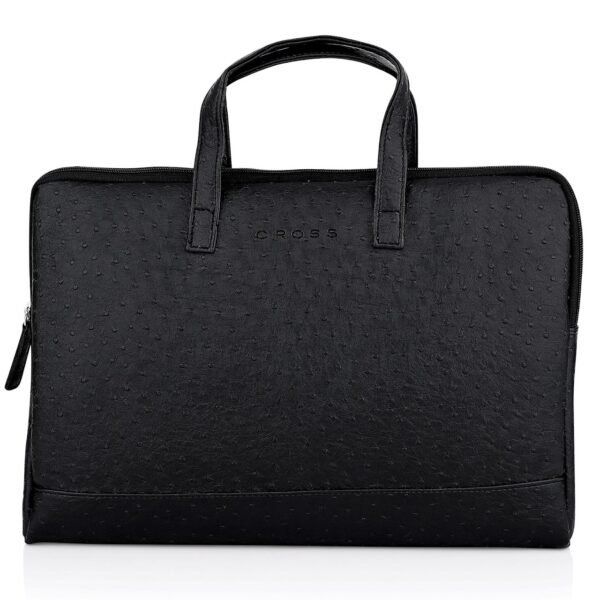 RACIE CR LAPTOP SLEEVE With Luggage Strap & handle - BLACK