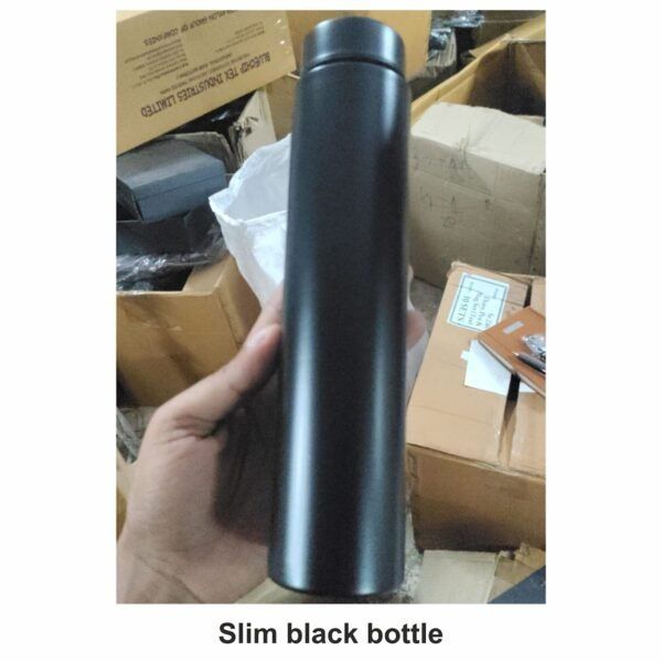 Slim Black Bottle