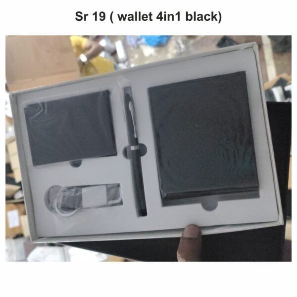 wallet 4 in 1 black