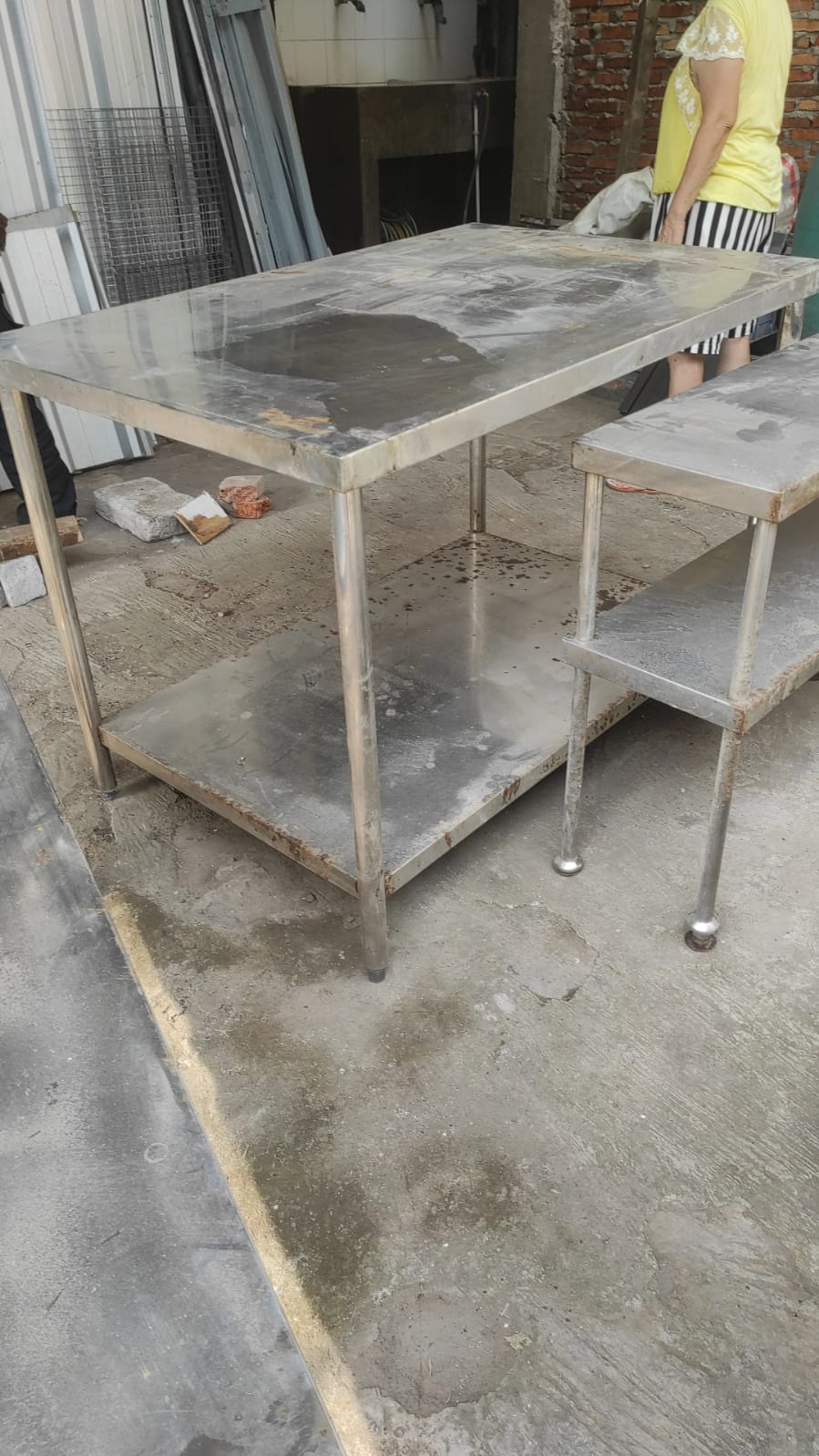 Meja & Rak Kerja Stainless Steel UD Berkah Jaya