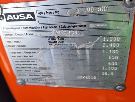 AUSA D100AHA - 16544