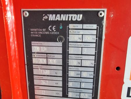 MANITOU 220 TJ + - 16681
