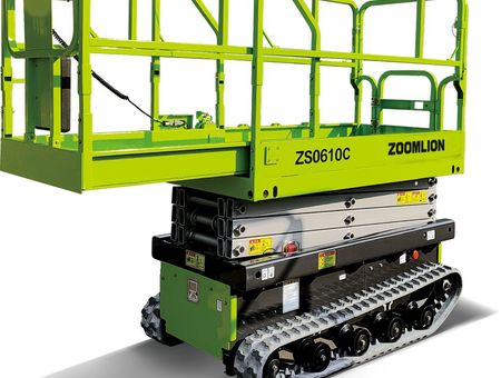 Nacelle ciseaux électrique sur chenilles 8,80m