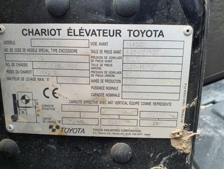 TOYOTA 40-8FD70N - 20343